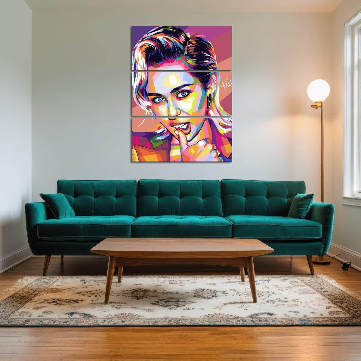 AUTO-MOCKUP ROOM | Miley Cyrus Colorful
