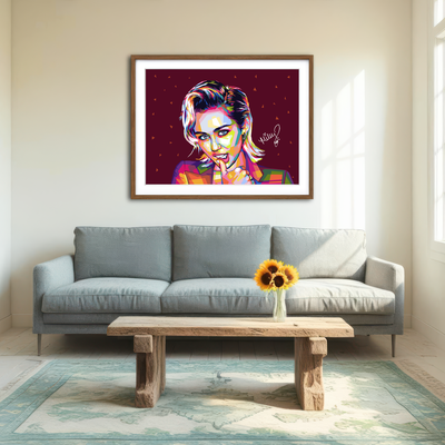 AUTO-MOCKUP ROOM | Miley Wall Art