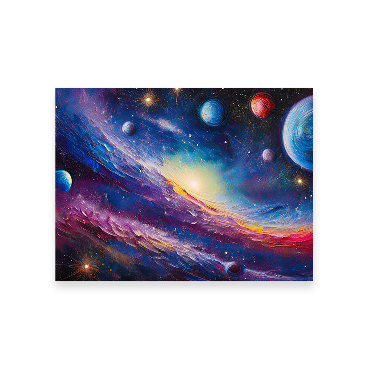 Milky Way Painting Wall Art