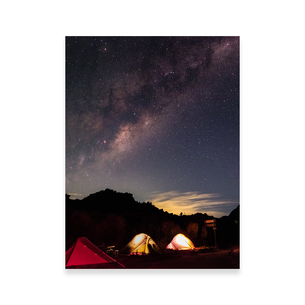 Milky Way and Camp