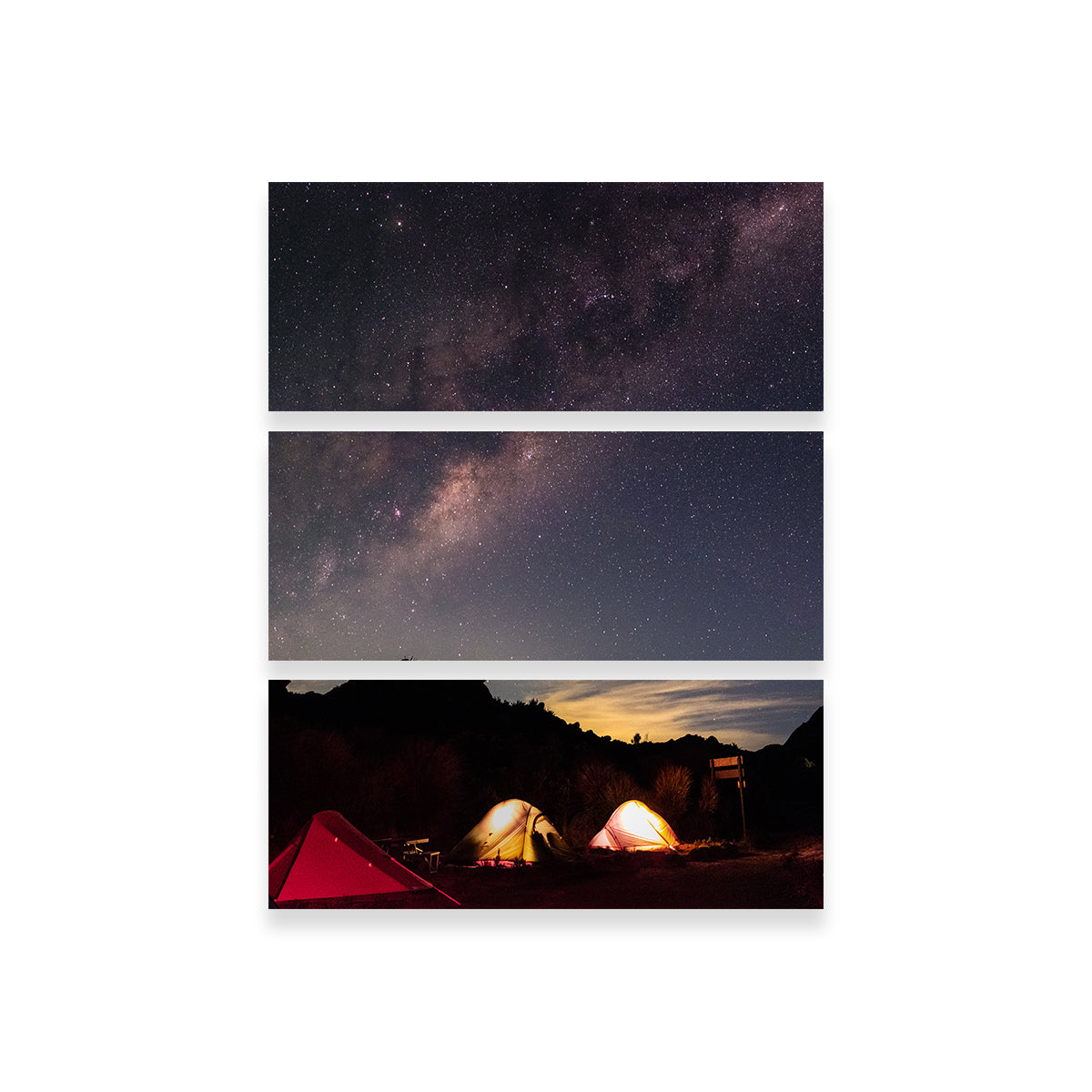 Milky Way and Camp