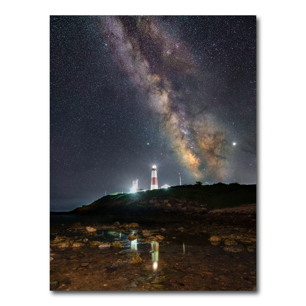 AUTO-MOCKUP WHITE | Milky Reflections | 1 Piece | Gallery Wrap Canvas | group=3x4