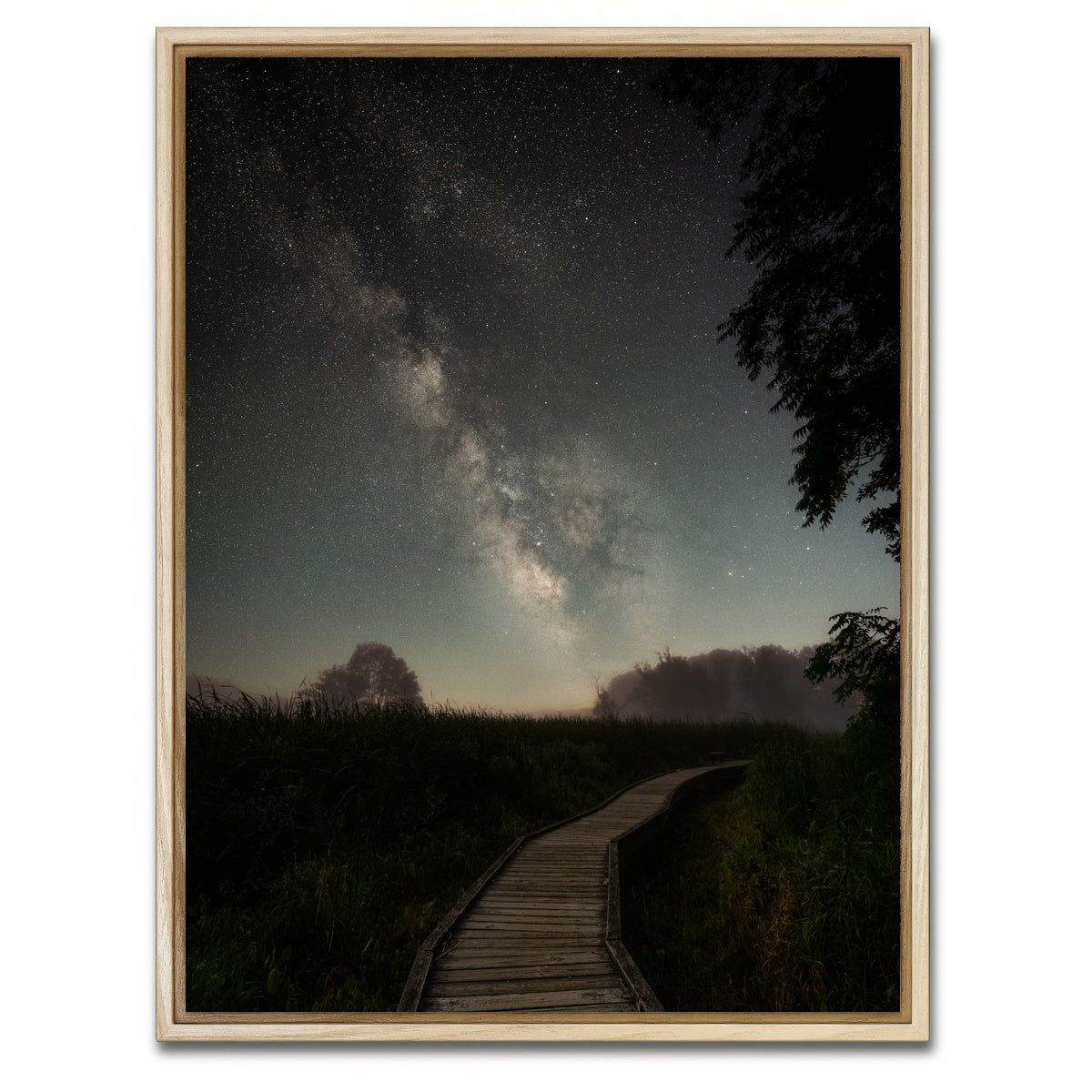 AUTO-MOCKUP WHITE | Milky Trails | 1 Piece | Natural Framed Canvas | group=3x4