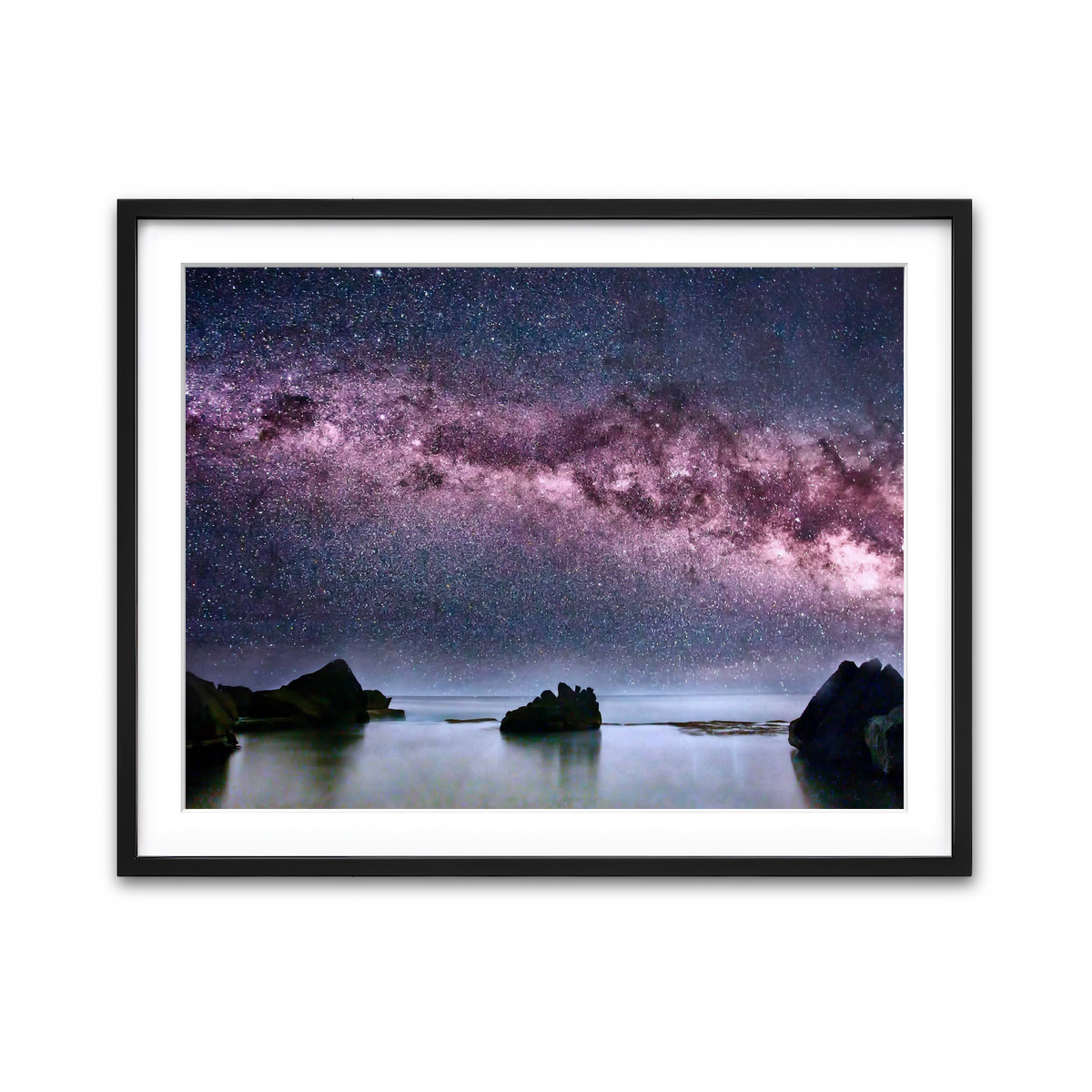 Framed Print 4x3 Black