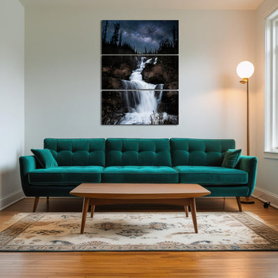 AUTO-MOCKUP ROOM | Milky Way Waterfall