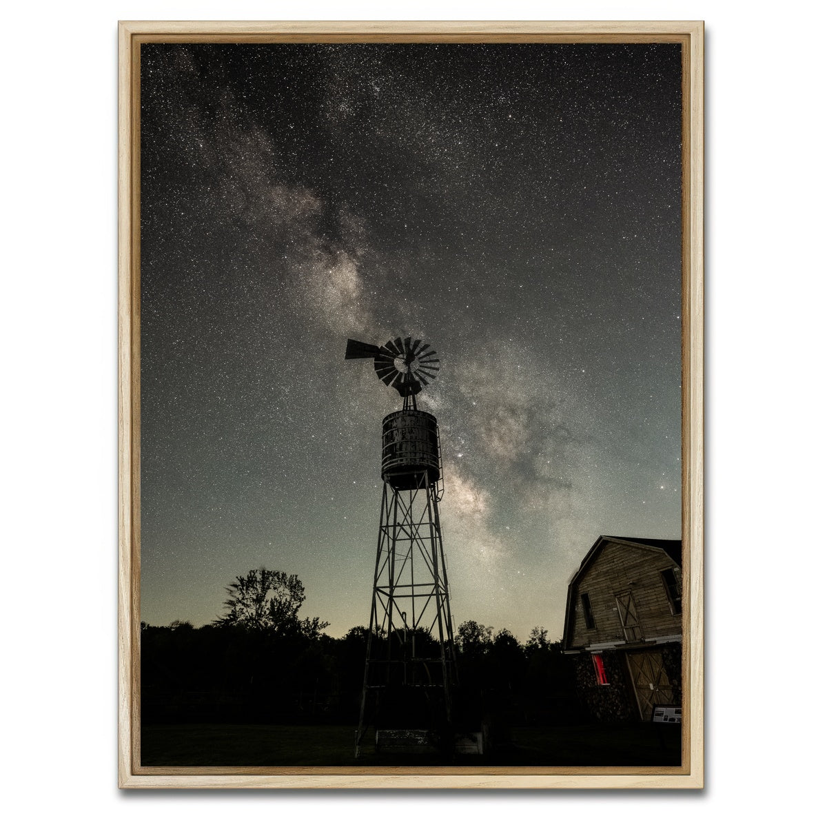AUTO-MOCKUP WHITE | Milky Wind | 1 Piece | Natural Framed Canvas | group=3x4
