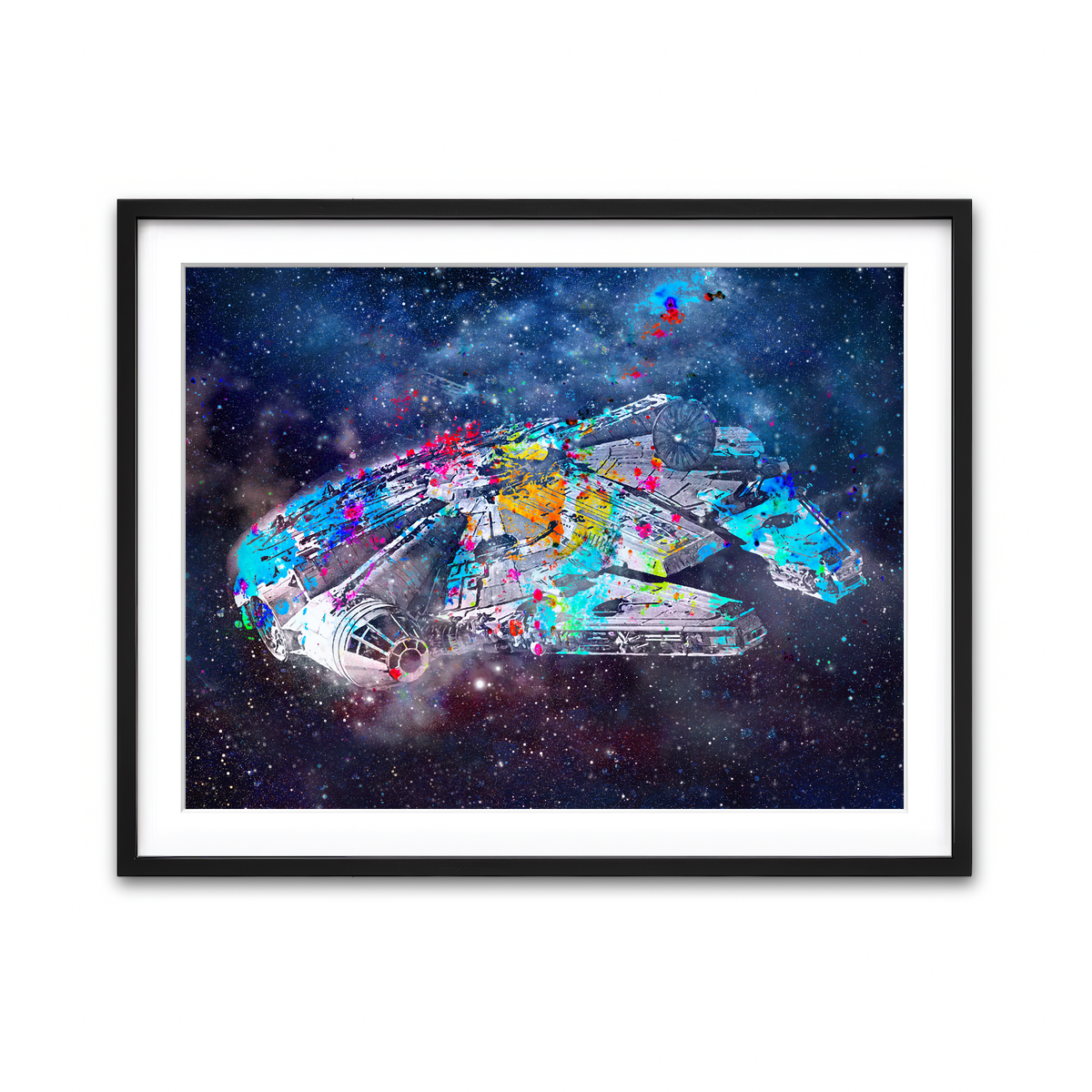 Framed Print 4x3 Black