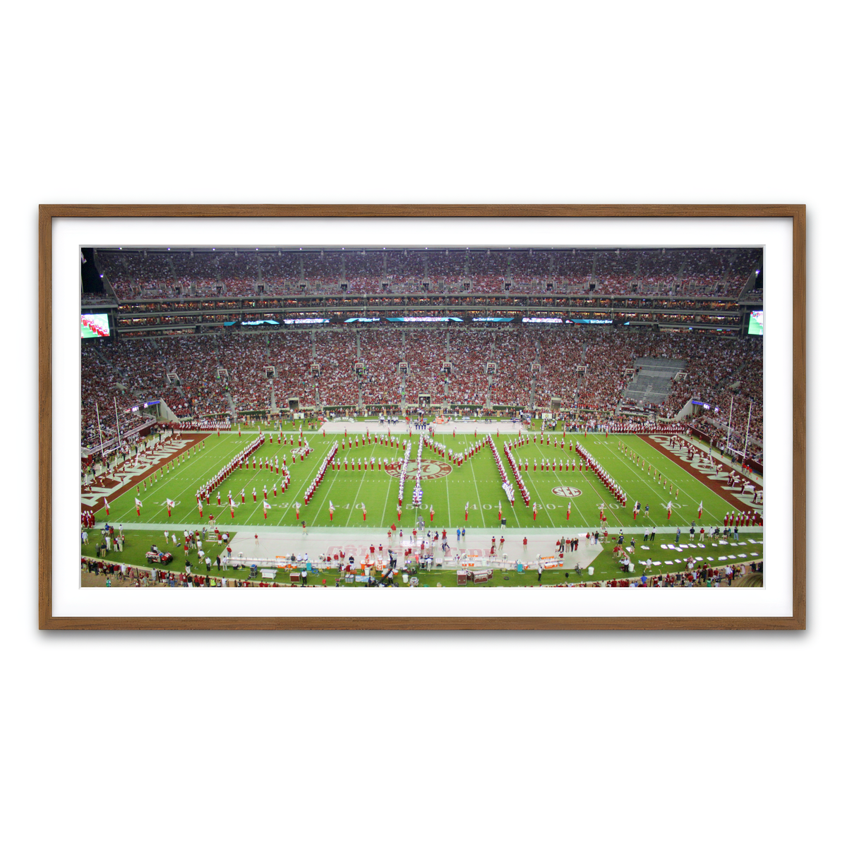 Framed Print 2x1 Walnut