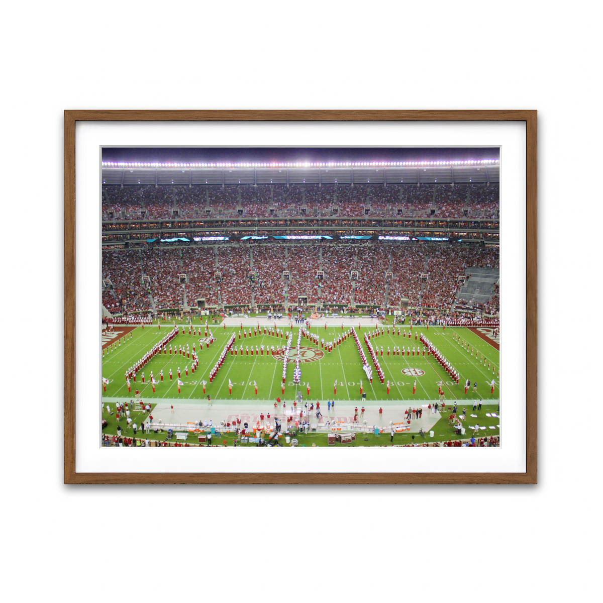 Framed Print 4x3 Walnut