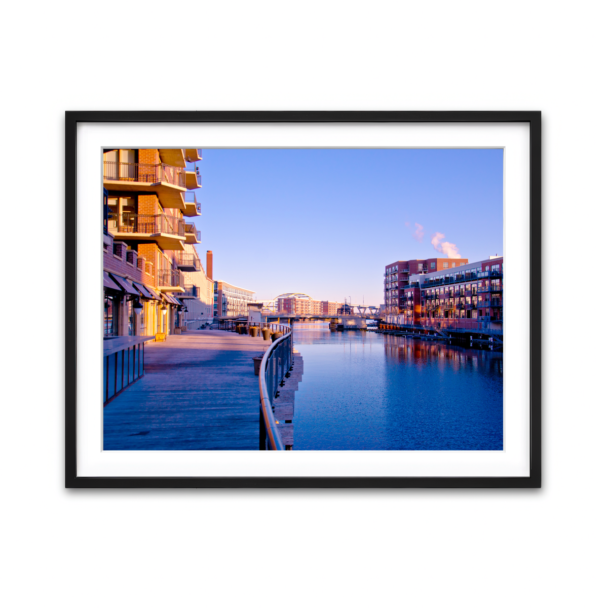 Framed Print 4x3 Black