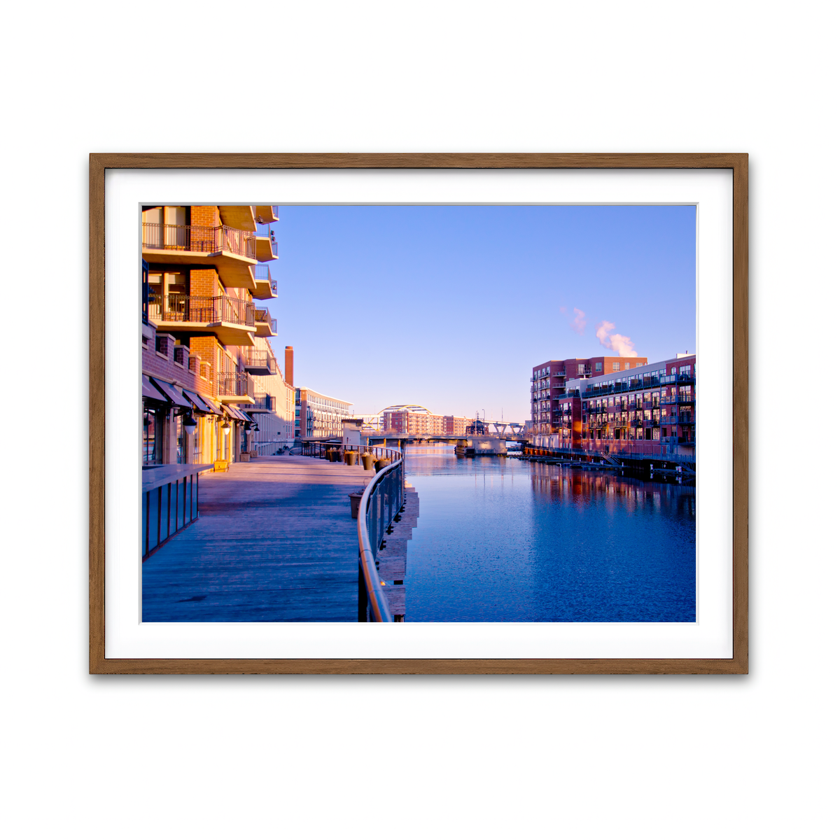 Framed Print 4x3 Walnut