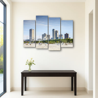 AUTO-MOCKUP ROOM | Milwaukee skyline day