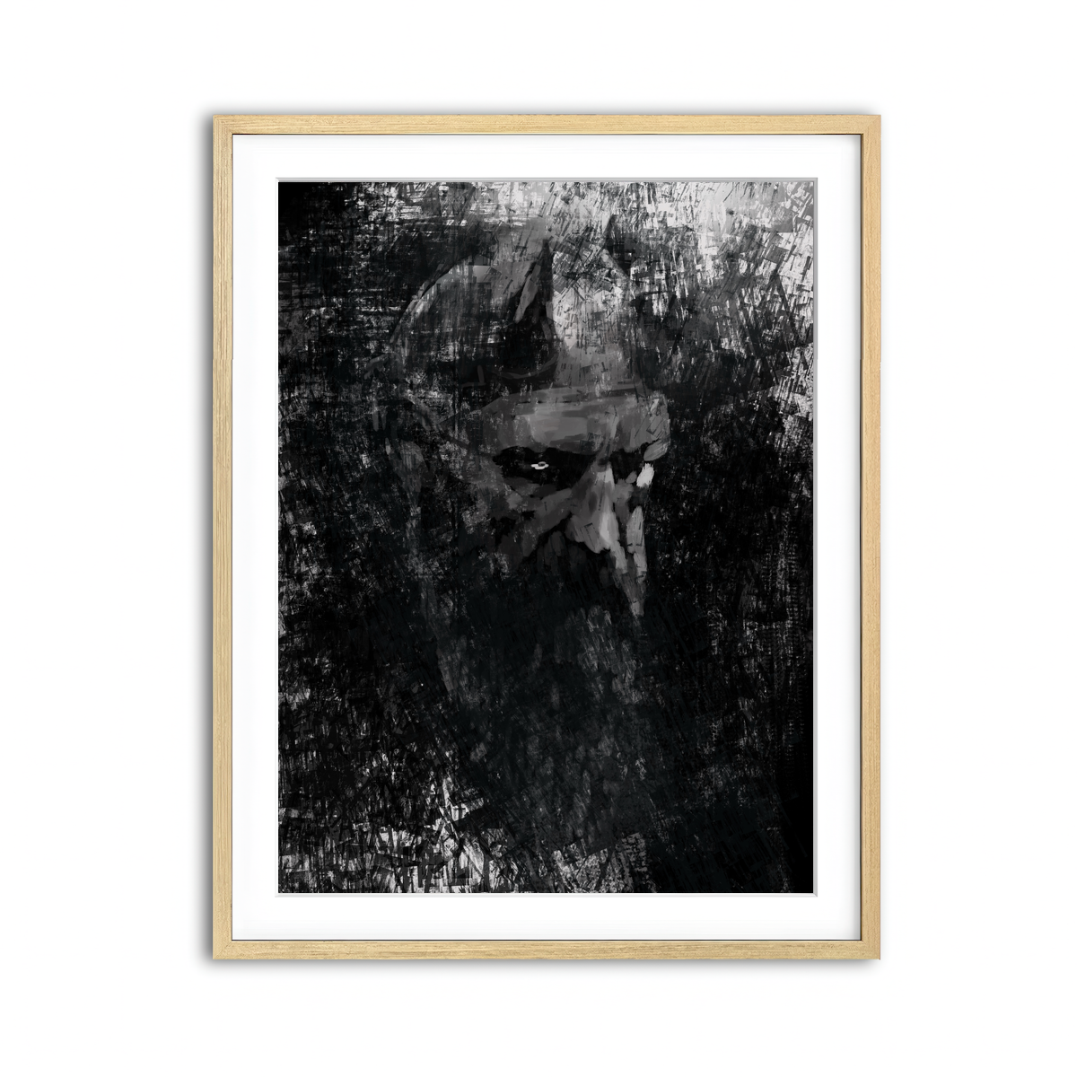 Framed Print 3x4 Natural