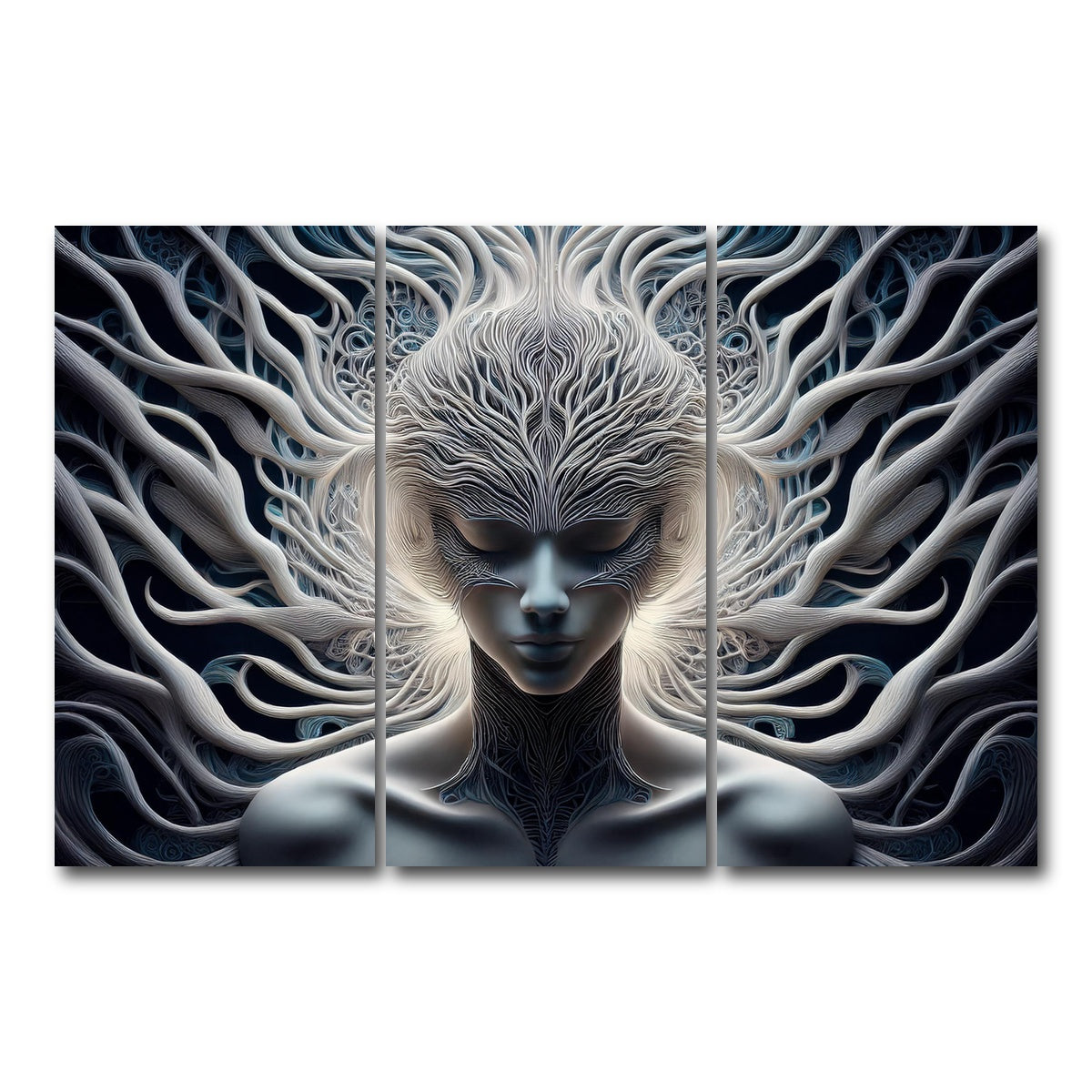 AUTO-MOCKUP WHITE | Mind Control | 3 Piece | Gallery Wrap Canvas | group=12x24