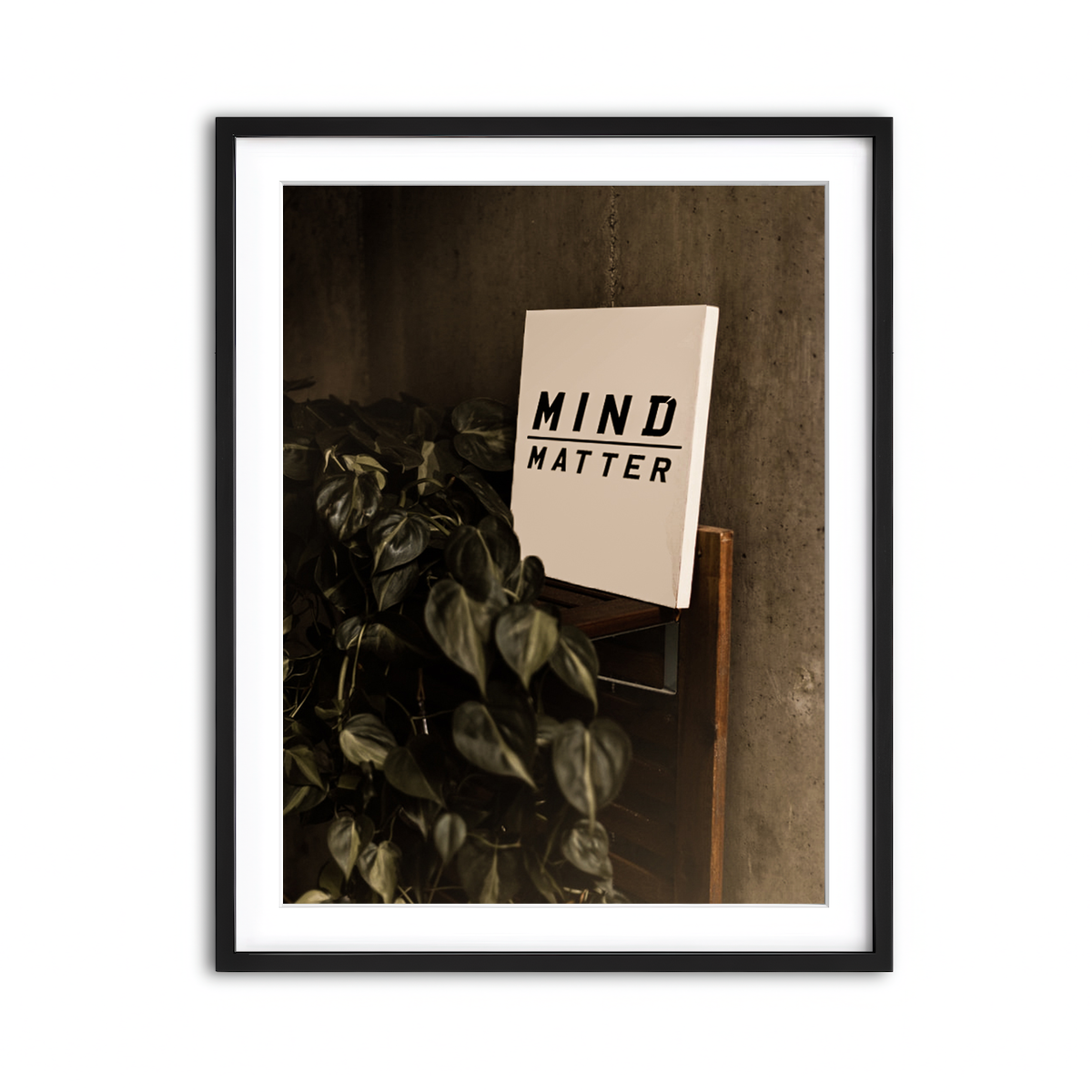 Framed Print 3x4 Black