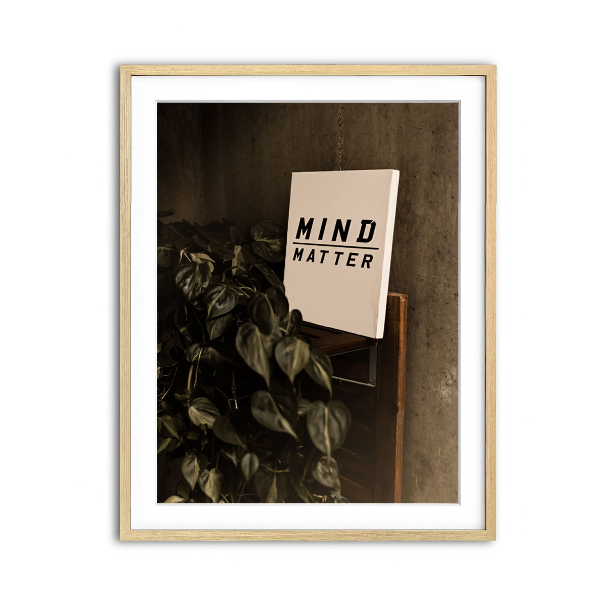 Framed Print 3x4 Natural