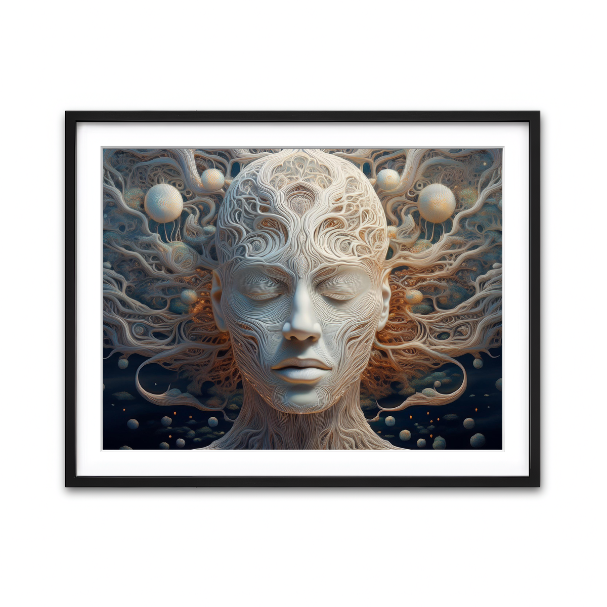 Framed Print 4x3 Black