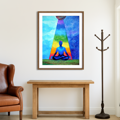 AUTO-MOCKUP ROOM | Mind Power Chakra Wall Art
