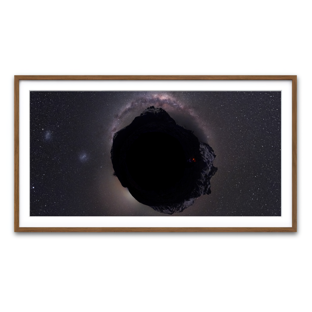 Framed Print 2x1 Walnut