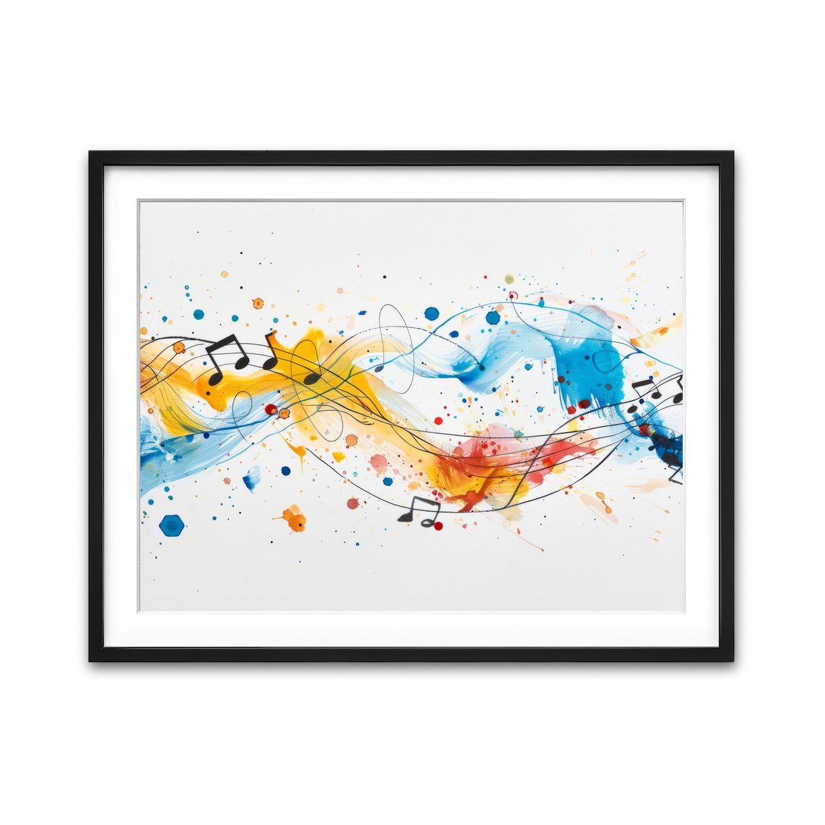 Framed Print 4x3 Black