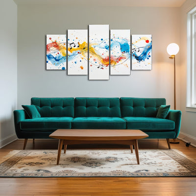 AUTO-MOCKUP ROOM | Minimalist Musical Notes