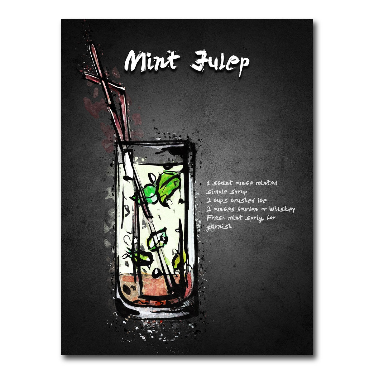 AUTO-MOCKUP WHITE | Mint Julep | 1 Piece | Gallery Wrap Canvas | group=3x4