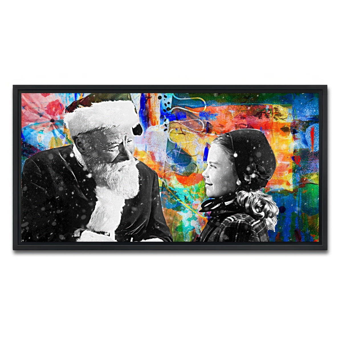 AUTO-MOCKUP WHITE | Miracle on 34th Street | 1 Piece | Black Framed Canvas | group=2x1