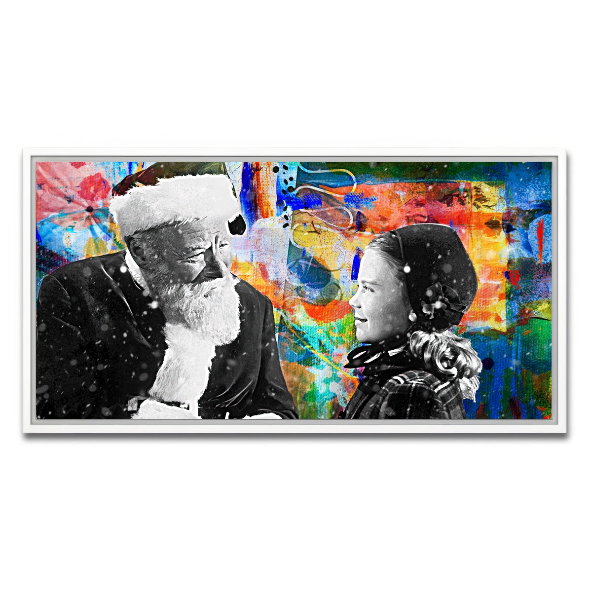 AUTO-MOCKUP WHITE | Miracle on 34th Street | 1 Piece | White Framed Canvas | group=2x1