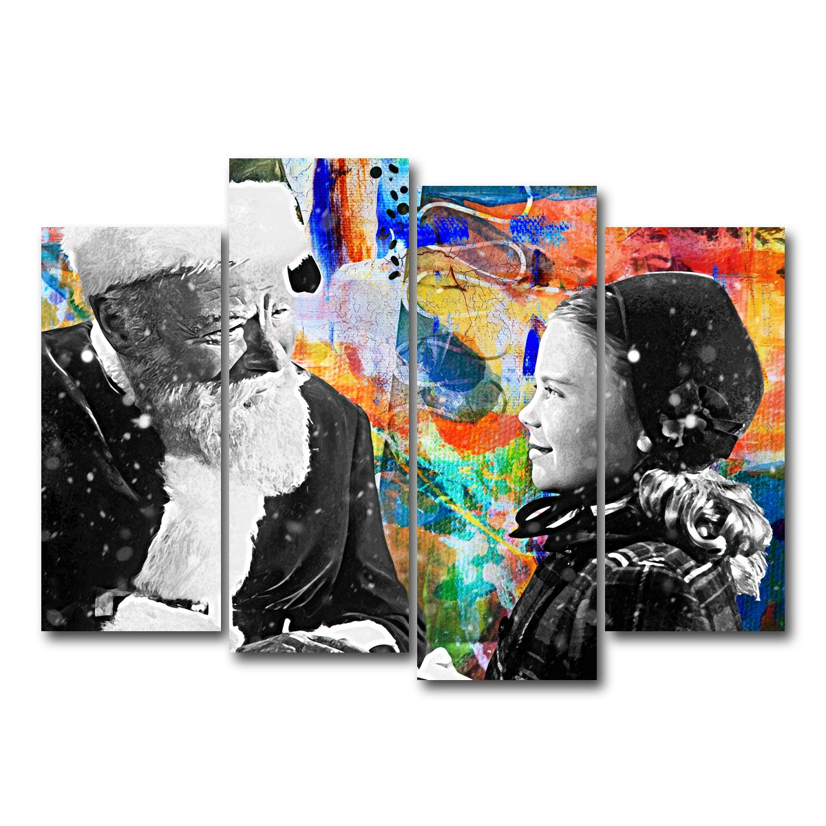 AUTO-MOCKUP WHITE | Miracle on 34th Street | 4 Piece | Gallery Wrap Canvas | group=4_normal