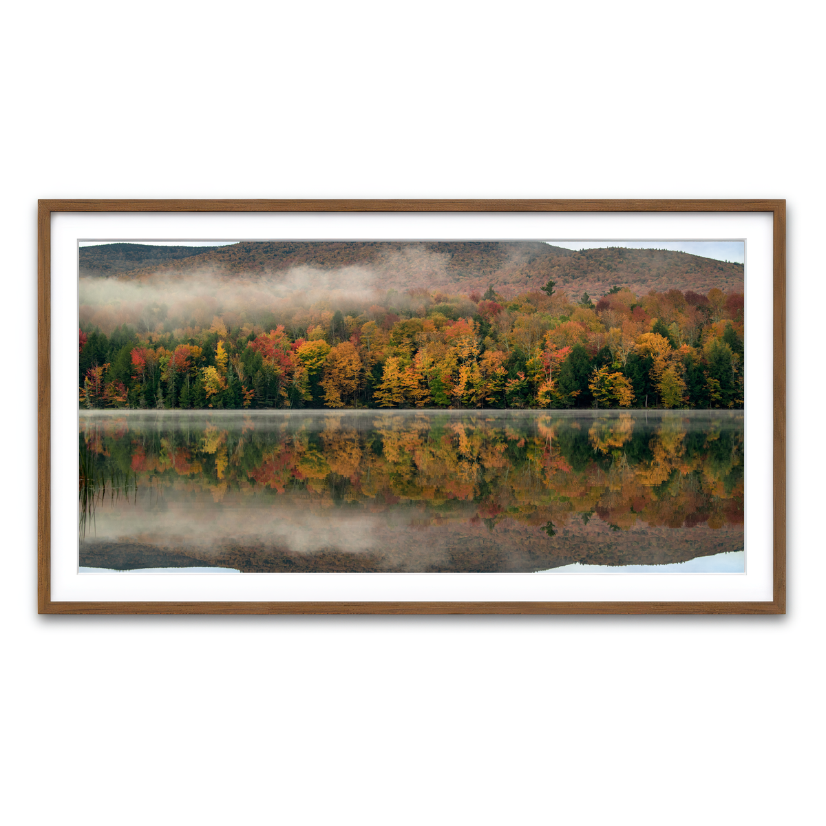 Framed Print 2x1 Walnut