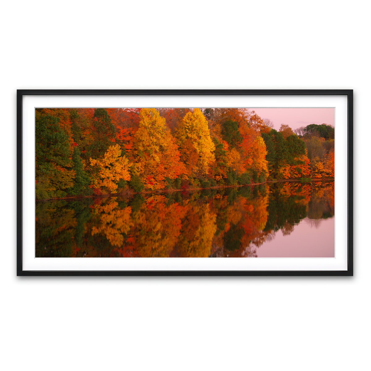 Framed Print 2x1 Black