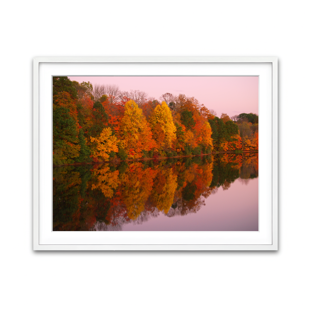 Framed Print 4x3 White