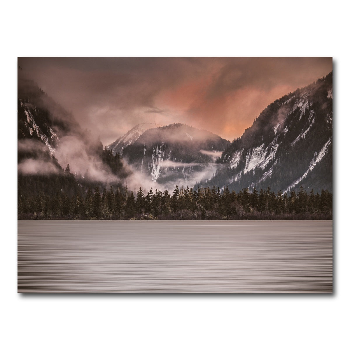 AUTO-MOCKUP WHITE | Mist Above the Waters | 1 Piece | Gallery Wrap Canvas | group=4x3