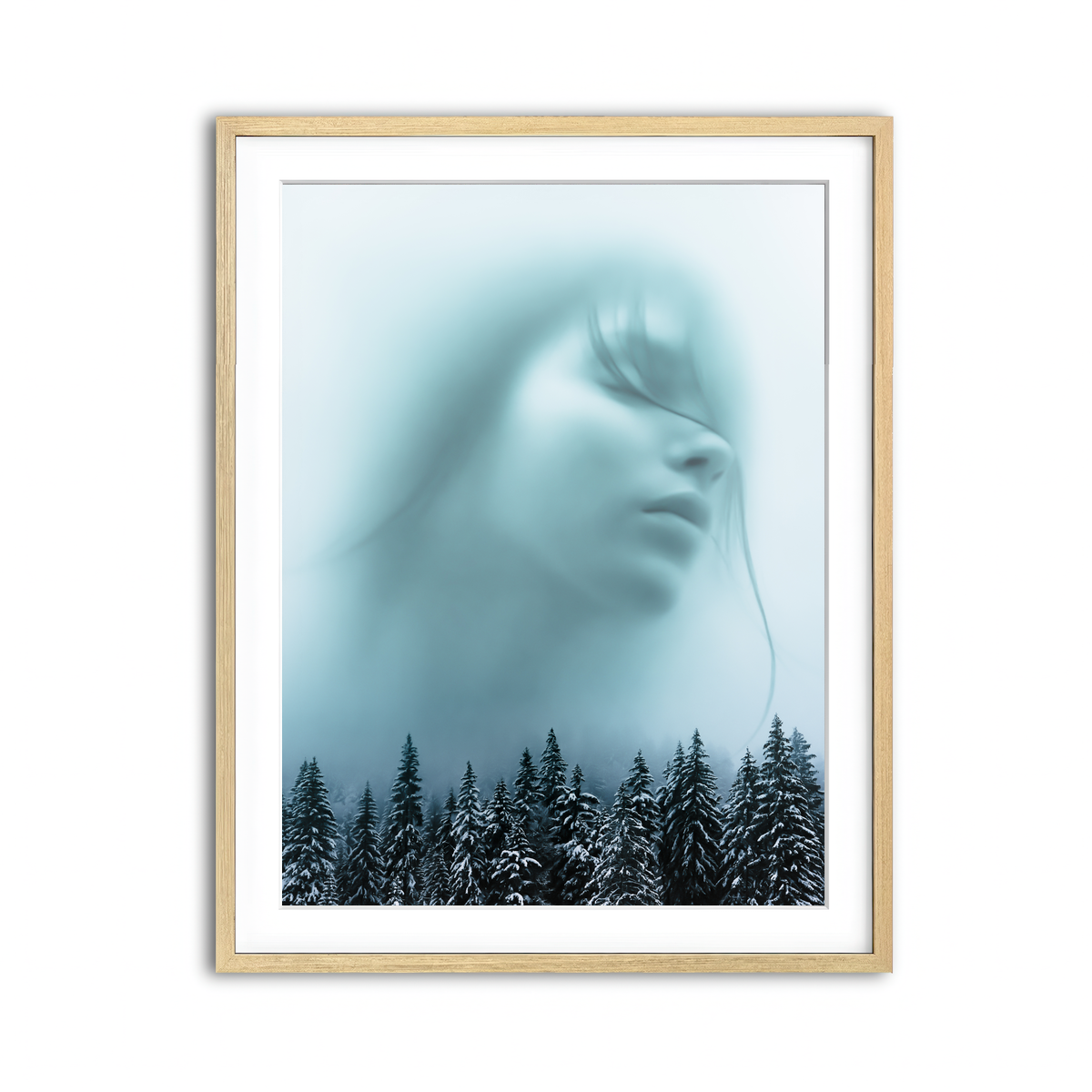 Framed Print 3x4 Natural