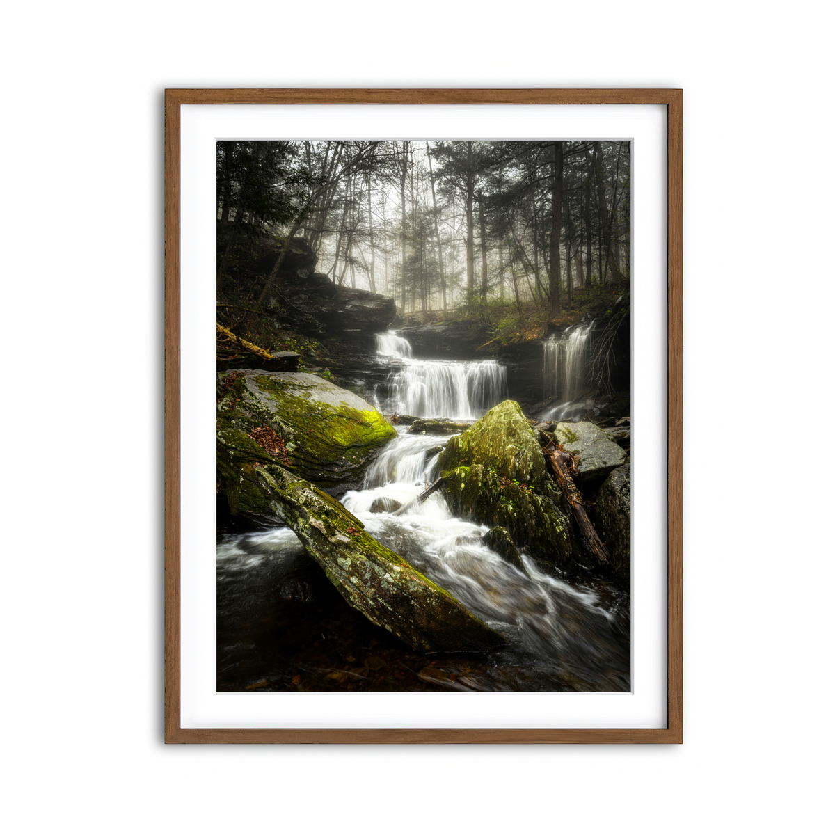 Framed Print 3x4 Walnut