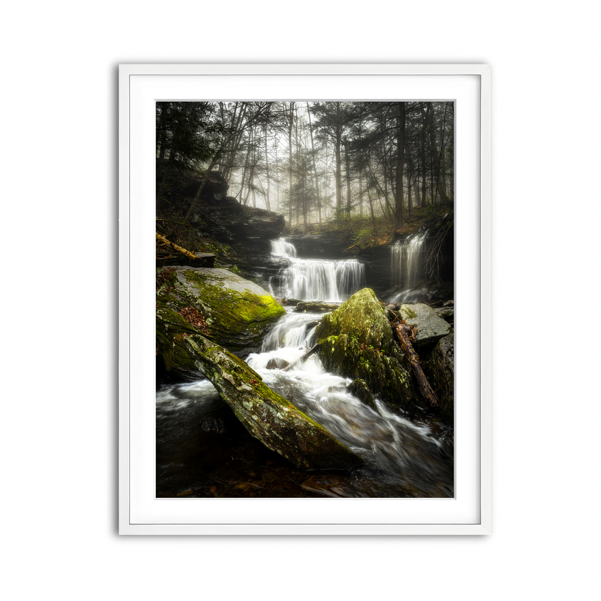 Framed Print 3x4 White