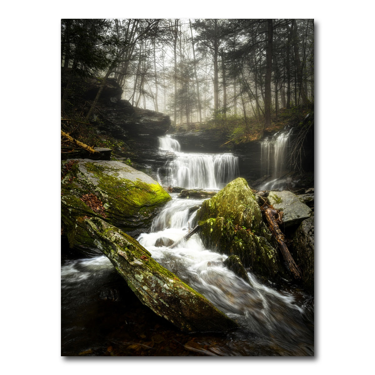 AUTO-MOCKUP WHITE | Misty Cascade | 1 Piece | Gallery Wrap Canvas | group=3x4