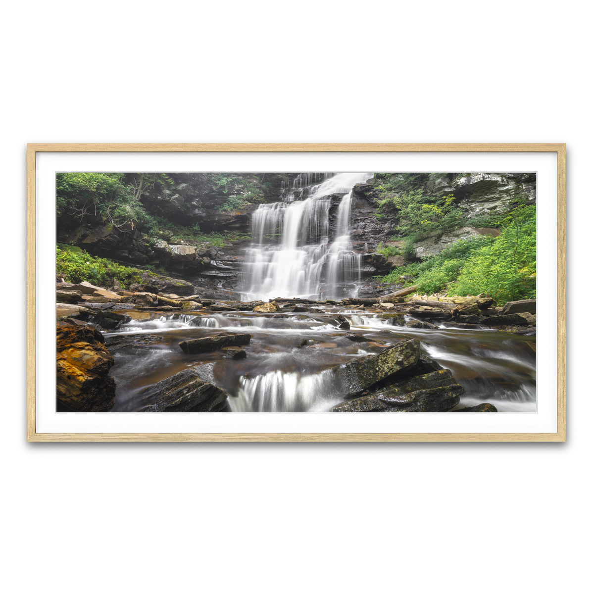 Framed Print 2x1 Natural