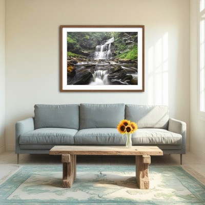 AUTO-MOCKUP ROOM | Misty Monster Wall Art