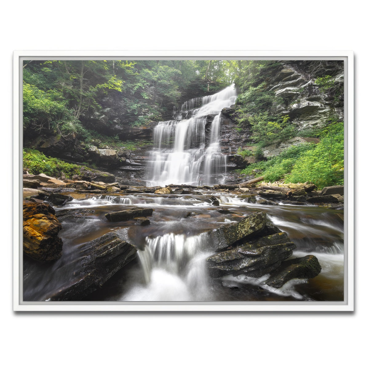 AUTO-MOCKUP WHITE | Misty Monster | 1 Piece | White Framed Canvas | group=4x3