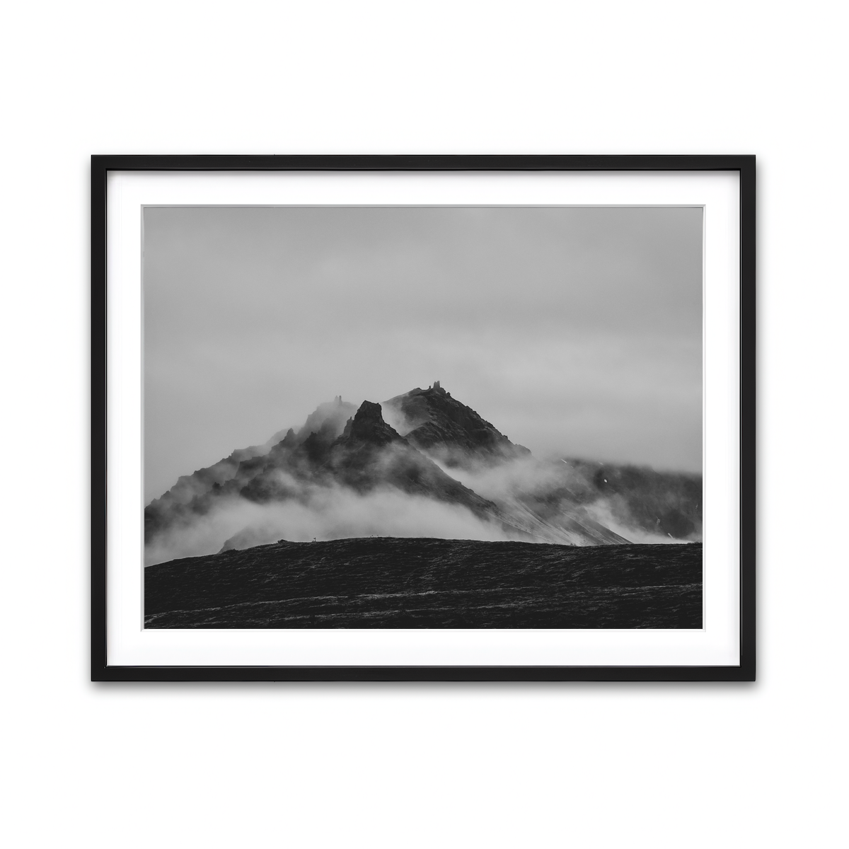 Framed Print 4x3 Black