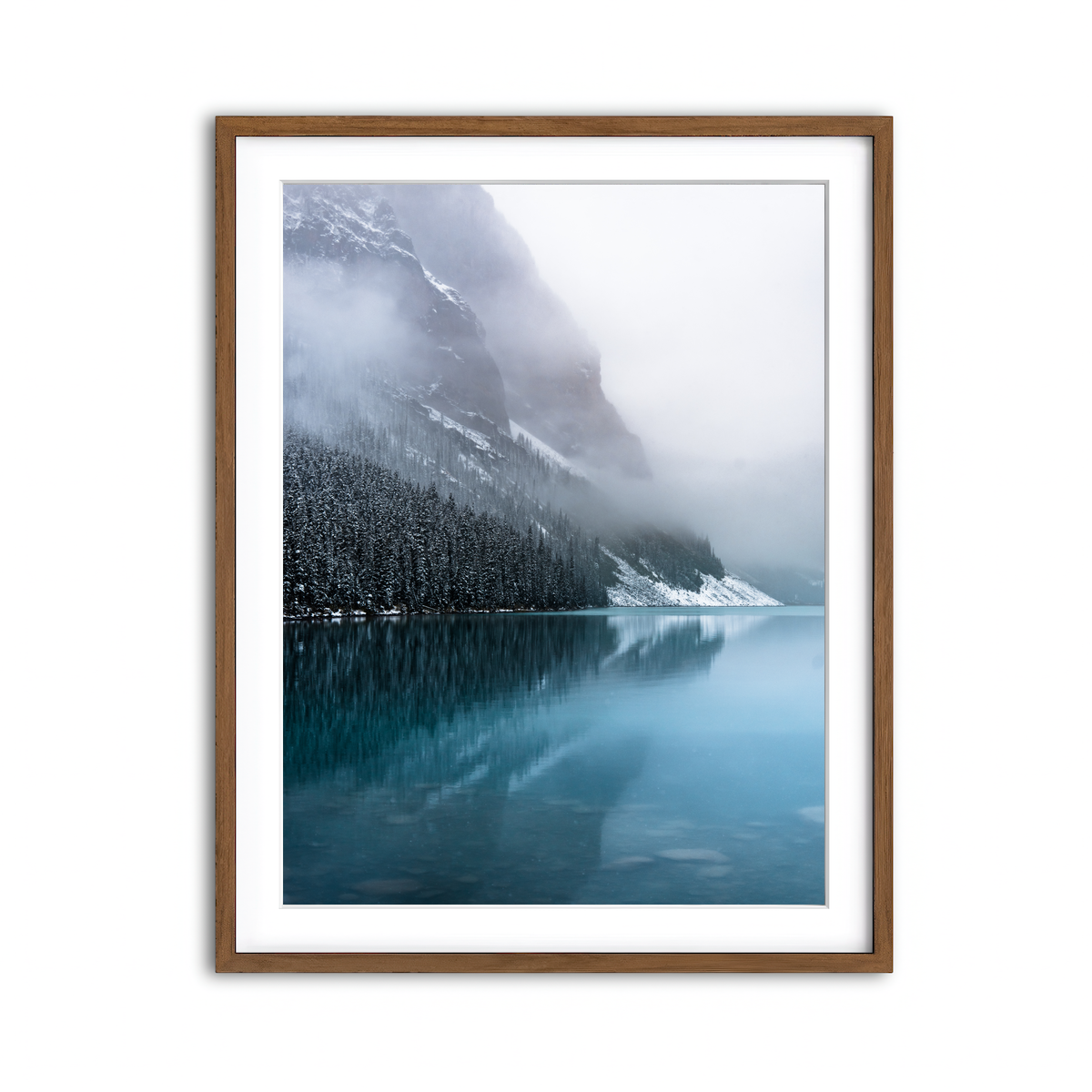Framed Print 3x4 Walnut