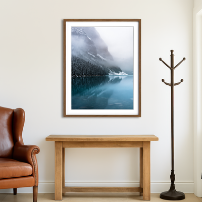 AUTO-MOCKUP ROOM | Misty Reflection Wall Art