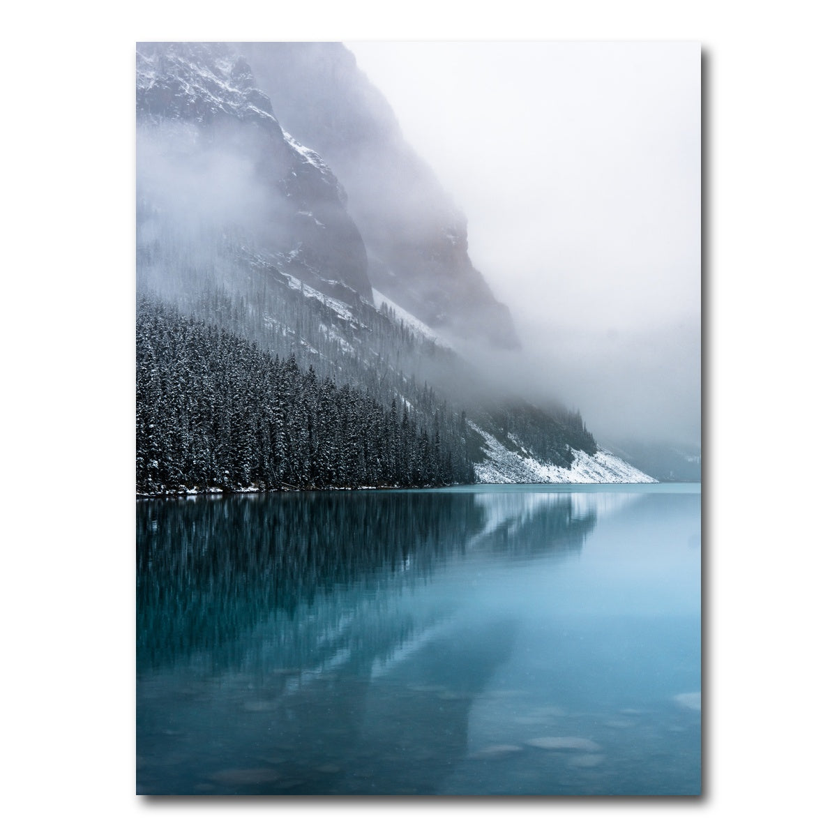 AUTO-MOCKUP WHITE | Misty Reflection | 1 Piece | Gallery Wrap Canvas | group=3x4