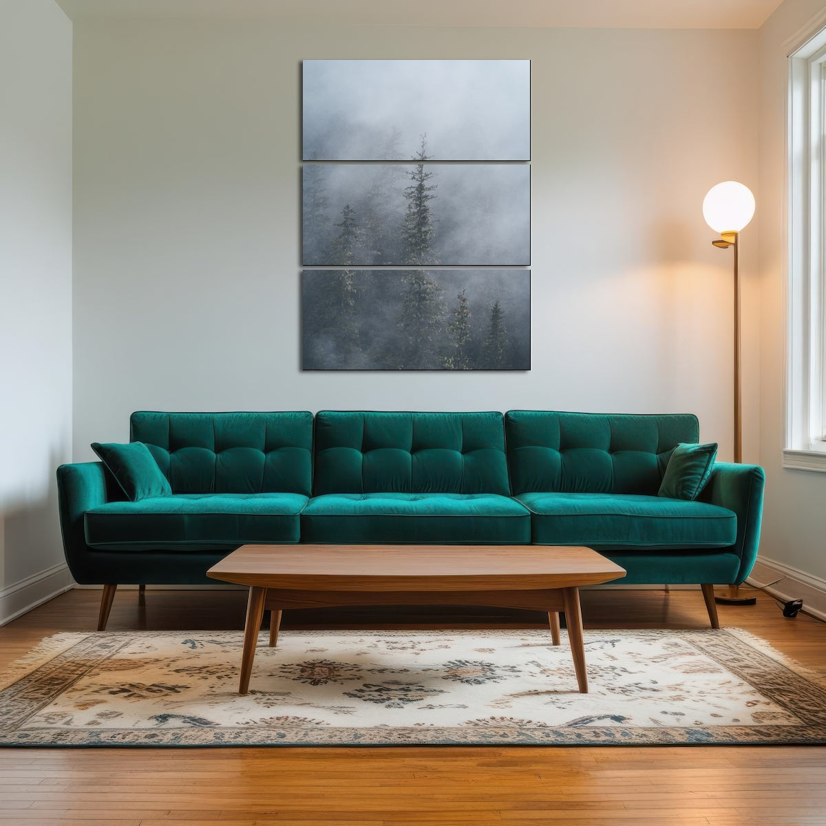 AUTO-MOCKUP ROOM | Misty Trees 2