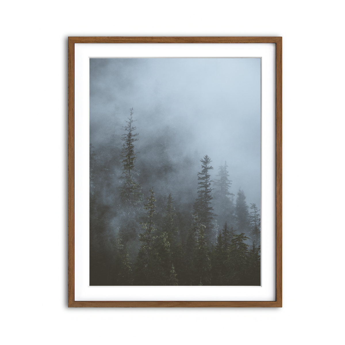 Framed Print 3x4 Walnut