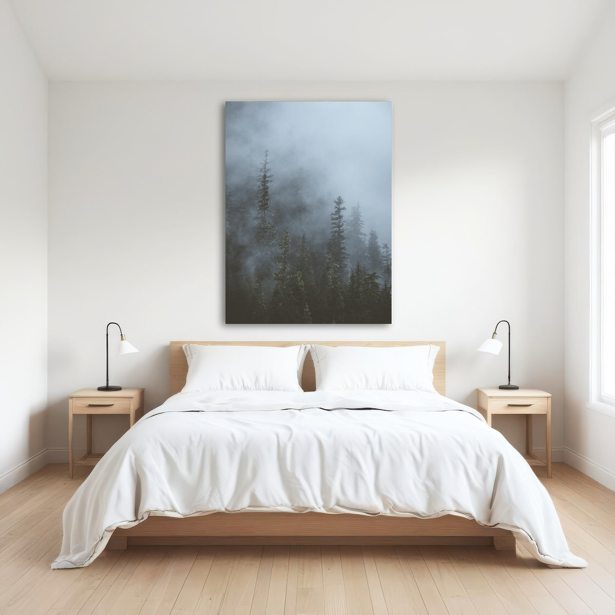 AUTO-MOCKUP ROOM | Misty Trees 3