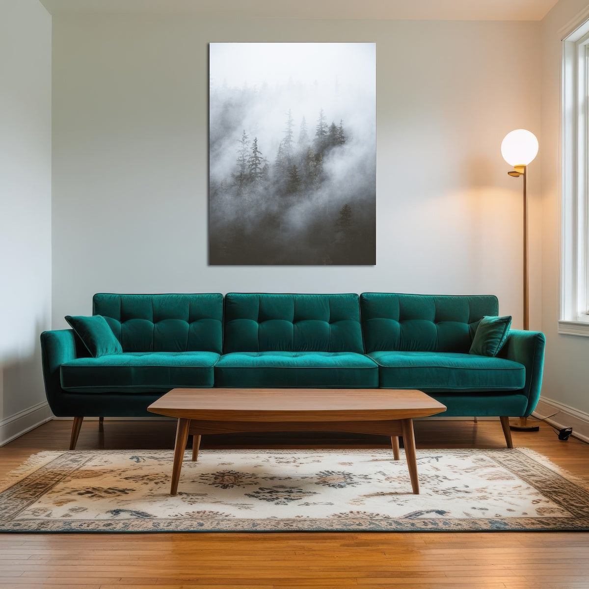 AUTO-MOCKUP ROOM | Misty Trees