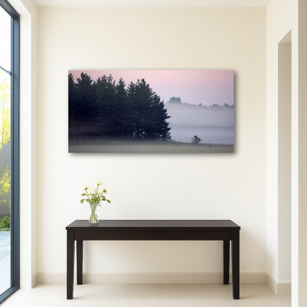 AUTO-MOCKUP ROOM | Misty Wisconsin Morning Castle Rock Lake