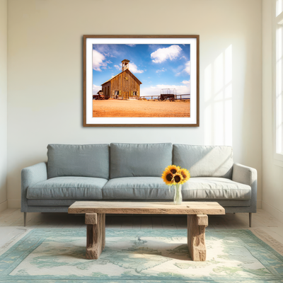 AUTO-MOCKUP ROOM | Moab Barn Wall Art